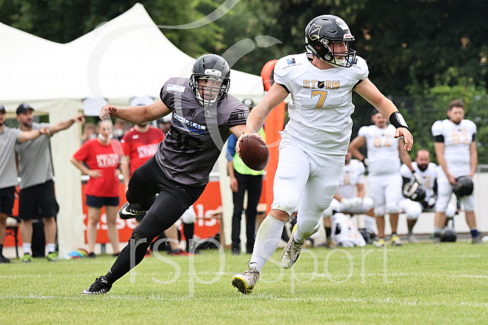 Football, Testspiel, Saison 2021, Ingolstadt Dukes - Augsburg Storms - 24.07.2021