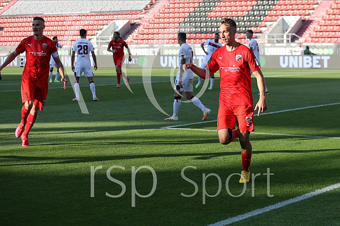 Fussball - 3. Bundesliga - Ingolstadt - Saison 2019/2020 - FC Ingolstadt 04 - 1. FC Nürnberg - Relegation Rückspiel - 11.07.2020 -  Foto: Ralf Lüger/rsp-sport.de