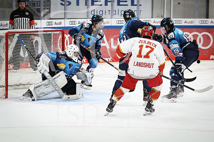 DNL - Eishockey - Saison 2021/2022  - ERC Ingolstadt - EV Landshut - Foto: Ralf Lüger