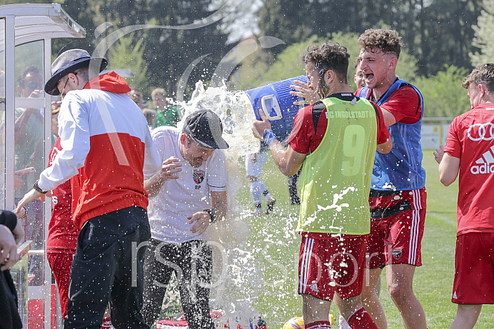 Fussball, Bayernliga, A-Junioren - Saison 2017/2018 - FC Ingolstadt 04 - FC Schweinfurt 05 - 21.4.2018