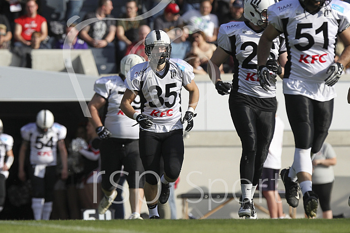 Football, GFL1, Saison 2018,  Stuttgart Scorpions - Ingolstadt Dukes, 28.04.2018