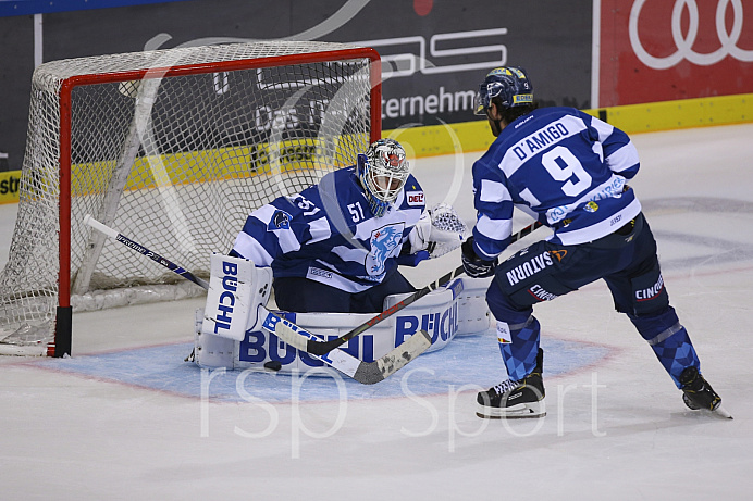 Eishockey - Herren - DEL - Saison 2019/2020, Spiel 2 - 17.09.2019 -  ERC Ingolstadt - Nürnberg Ice Tigers - Foto: Ralf Lüger