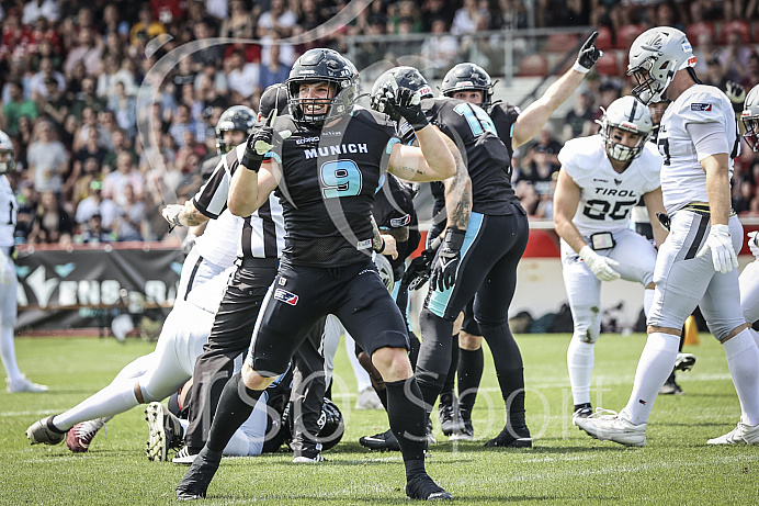Football, ELF, Saison 2023, Munich Ravens - Tirol Raiders - 4.06.2023