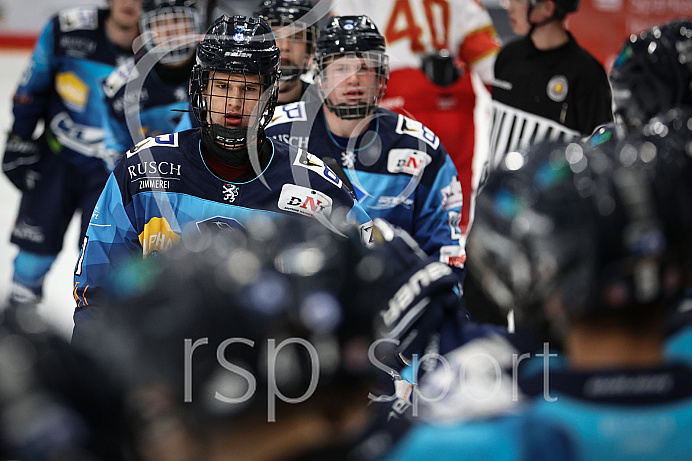 DNL - Eishockey - Saison 2021/2022  - ERC Ingolstadt - EV Landshut - Foto: Ralf Lüger