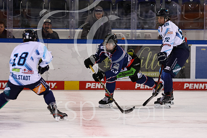 Eishockey - Nachwuchs U17 - Schüler Bundesliga - Punktspiel - Saison 2021/2022 - EHC Straubing -  ERC Ingolstadt - Foto: Ralf Lüger