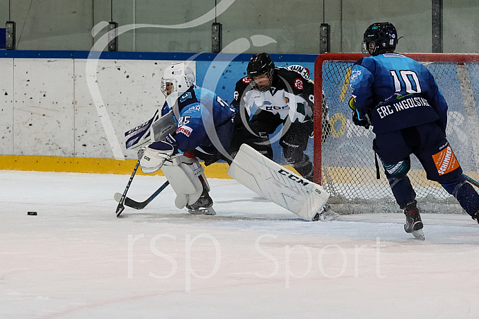 Eishockey - Nachwuchs U17 - Schüler Bundesliga - Punktspiel - Saison 2021/2022 - Starbulls Rosenheim -  ERC Ingolstadt - Foto: Ralf Lüger