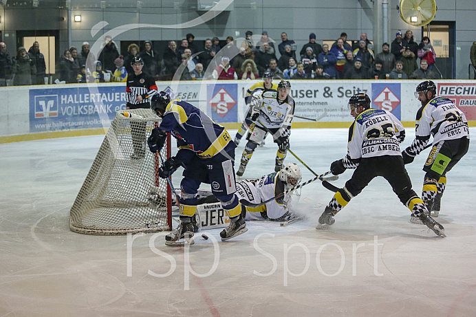 Eishockey, Bayernliga, Saison 2017/2018, EC Pfafenhofen - Amberg