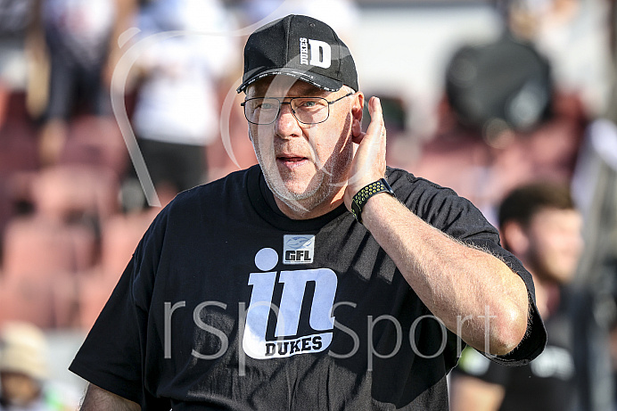 Football, GFL, Saison 2023, Ingolstadt Dukes - Schwäbisch Hall Unicorns - 28.05.2023 Football, GFL, Saison 2023, Ingolstadt Dukes - Schwäbisch Hall Unicorns - 28.05.2023