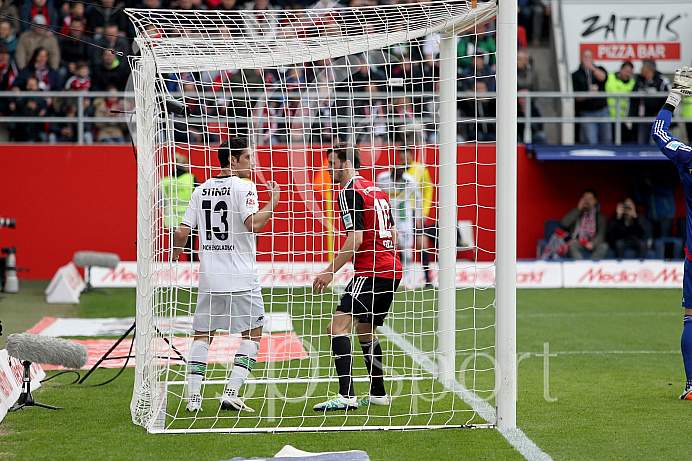 1. BL - Saison 2015/2016 - FC Ingolstadt 04 vs. Borussia Mönchengladbach 1. BL - Saison 2015/2016 - FC Ingolstadt 04 vs. Borussia Mönchengladbach