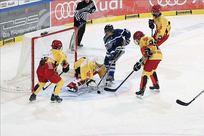 Eishockey - Nachwuchs U15 - Bayernliga - Testspiel - Saison 2020/2021 -  ERC Ingolstadt - Kaufbeuren - Foto: Ralf Lüger