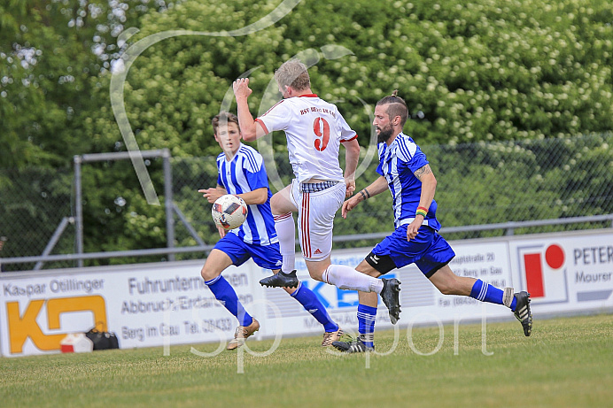 Fussball - Herren - Kreisliga  Augsburg - Saison 2017/18 - BSV Berg im Gau - TSV Rehling - Foto: Ralf Lüger/rsp-sport.de