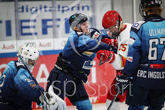 DNL - Eishockey - Saison 2021/2022  - ERC Ingolstadt - EV Landshut - Foto: Ralf Lüger