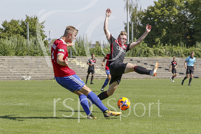 Fussball - B-Junioren Bundesliga - Ingolstadt - Saison 2018/2019 - FC Ingolstadt 04 - SpVgg Unterhaching - 12.08.2018 -  Foto: Ralf L