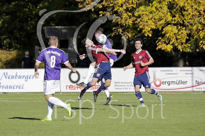 Fussball, Bezirksliga Schwaben, Saison 2017/2018, VFR Neuburg/Donau - TSV Hollenbach