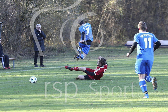 Fussball - Herren - Kreisklasse - Saison 2018/2019 - Spvgg Joshofen Bergheim - DJK Langenmosen 2 - 17.11.2018 -  Foto: Ralf Lüger/rsp-sport.de
