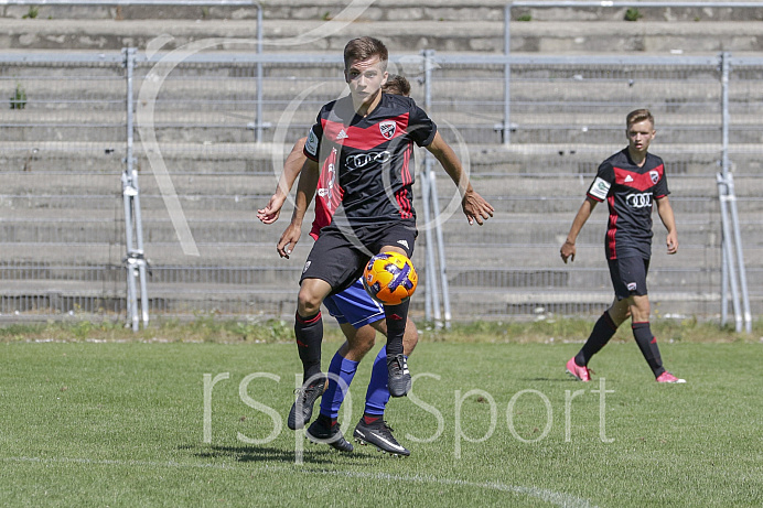 Fussball - B-Junioren Bundesliga - Ingolstadt - Saison 2018/2019 - FC Ingolstadt 04 - SpVgg Unterhaching - 12.08.2018 -  Foto: Ralf L