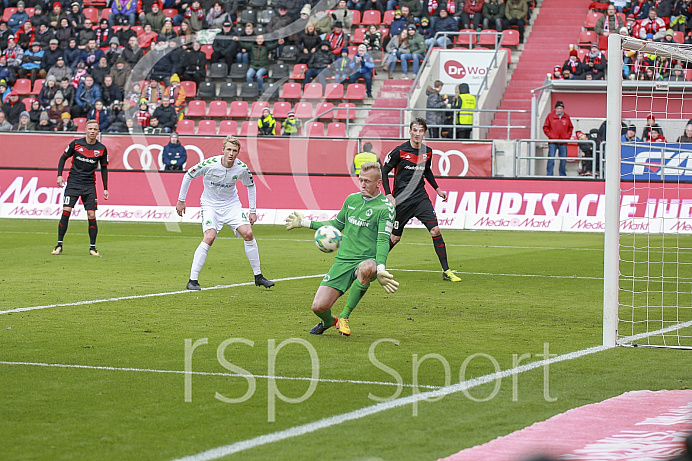 Fussball, 2. Bundesliga, Saison 2017/2018, 3.2.2018, FC Ingolstadt - SpVgg Greuther Fürth