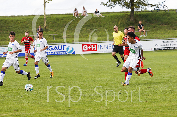 Fussball, Bayernliga, Freundschaftsspiel, B-Junioren, Saison 2017/2018, FC Ingolstadt - Hetha BSC