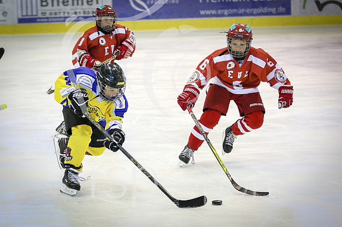 Eishockey, Knaben, Landesliga, Saison 2018/2019, Spiel 3, 14.10.2018, EC Pfaffenhofen - EV Landshut, Foto: Ralf L