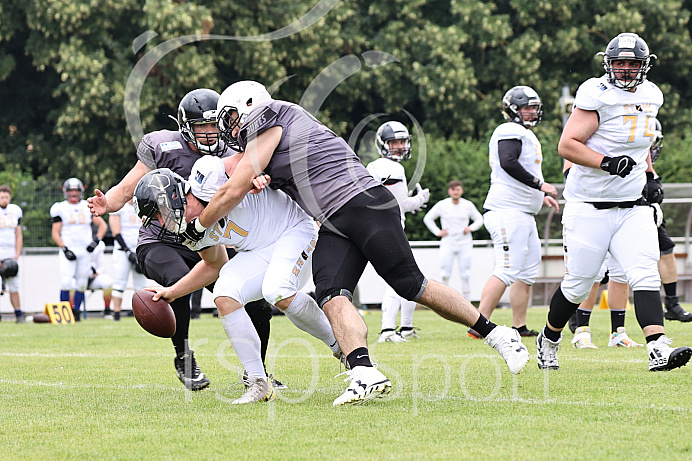 Football, Testspiel, Saison 2021, Ingolstadt Dukes - Augsburg Storms - 24.07.2021