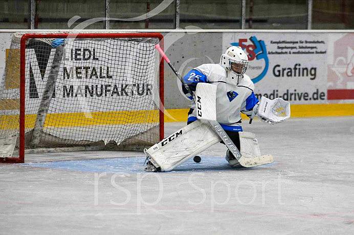 Eishockey - Nachwuchs U15 - Bayernliga - Testspiel - Saison 2020/2021 -  Klostersee - ERC Ingolstadt - Foto: Ralf Lüger