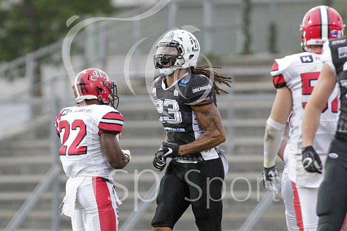 Football, GFL1, Saison 2019,Ingolstadt Dukes - Marburg Mercenaries - Heimspiel - 28.07.2019