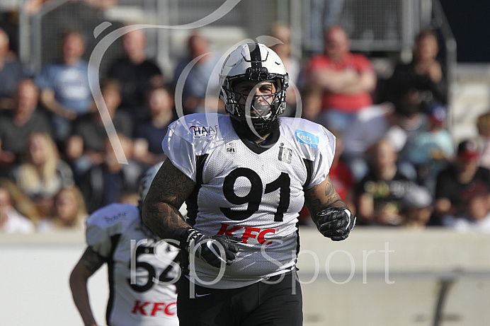 Football, GFL1, Saison 2018,  Stuttgart Scorpions - Ingolstadt Dukes, 28.04.2018