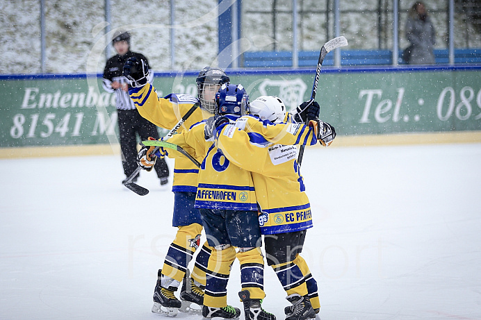 Eishockey, U12, Landesliga Gruppe 3, Saison 2017/2018, EC Pfaffenhofen - Ottobrunn / München

