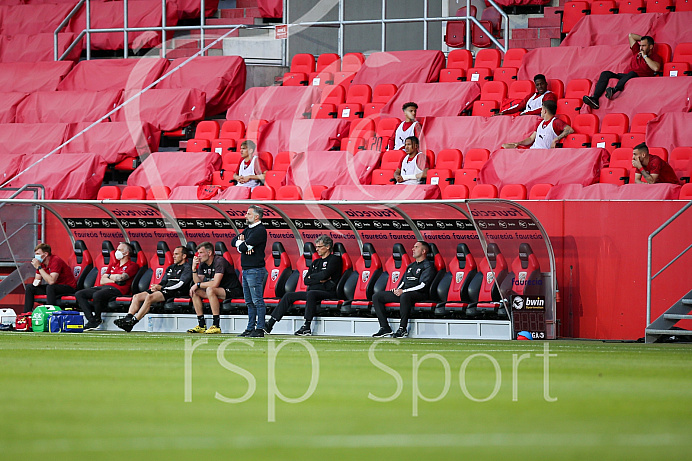Fussball - 3. Bundesliga - Ingolstadt - Saison 2019/2020 - FC Ingolstadt 04 - Waldhof Mannheim - 24.06.2020 -  Foto: Ralf Lüger