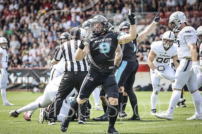 Football, ELF, Saison 2023, Munich Ravens - Tirol Raiders - 4.06.2023