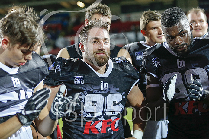 Football, GFL1, Saison 2017, Ingolstadt Dukes - Schwäbisch Hall Unicorns, 12.08.2017 Football, GFL1, Saison 2017, Ingolstadt Dukes - Schwäbisch Hall Unicorns, 12.08.2017