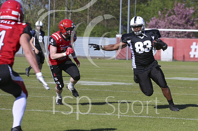 Football, GFL1, Saison 2019,Ingolstadt Dukes - Potsdam Royals - Testspiel - 20.04.2019