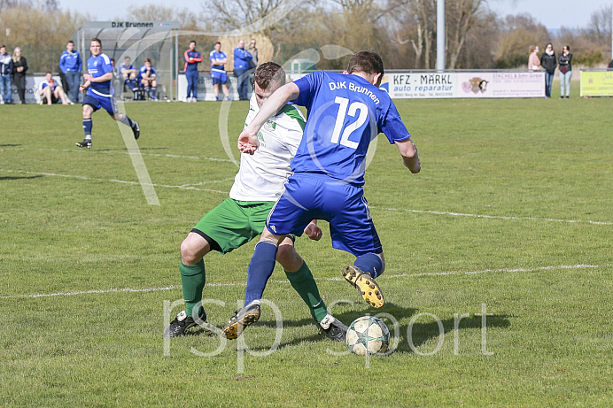 Fussball - Herren - B-Klasse  Augsburg - Saison 2017/18 - DJK Brunnen - SV Ludwigsmoos - Foto: Ralf Lüger/rsp-sport.de