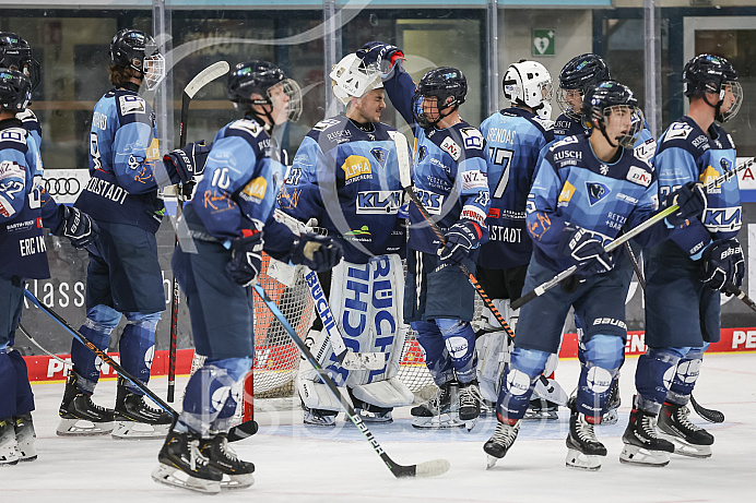 DNL - Eishockey - Saison 2023/2024  - Tespspiel - ERC Ingolstadt - Budapest - Foto: Ralf Lüger