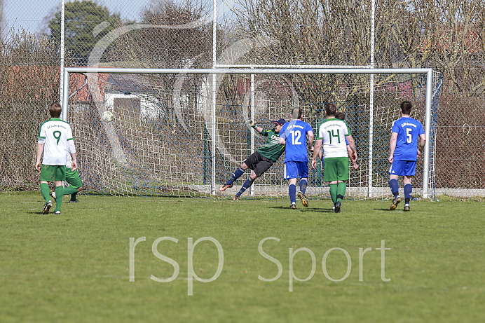 Fussball - Herren - B-Klasse  Augsburg - Saison 2017/18 - DJK Brunnen - SV Ludwigsmoos - Foto: Ralf Lüger/rsp-sport.de