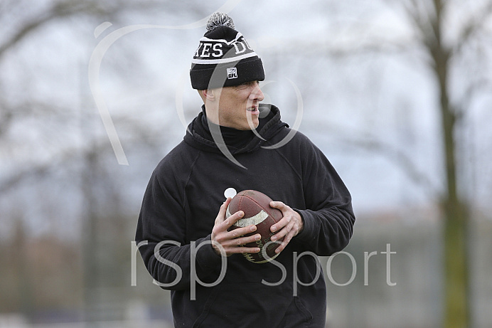 Football, GFL1, Saison 2019, Vorbereitungs-Camp Ingolstadt Dukes vs. Landsberg X-Press, 16.03.2019 Football, GFL1, Saison 2019, Vorbereitungs-Camp Ingolstadt Dukes vs. Landsberg X-Press, 16.03.2019
