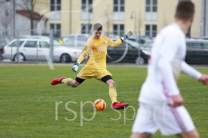 Fussball, Bayernliga, A-Junioren - Saison 2017/2018 - FC Ingolstadt 04 - TSV 1860 München- 25.11.2017