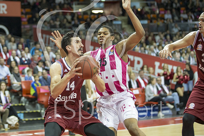 Herren - BBL - Basketball Bundesliga - Saison 2017/2018 - FC Bayern Basketball - Baskets Bonn  -  Foto: Ralf Lüger/rsp sport