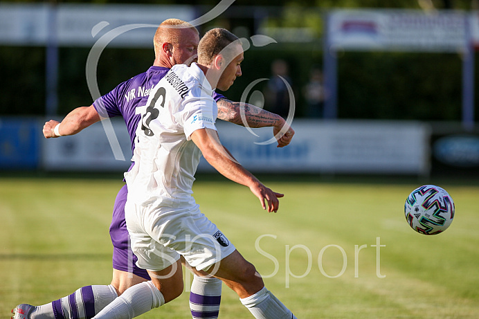 Fussball - Herren - Landesliga Südwest - Saison 2019/2021 - Freundschaftsspiel - VFR Neuburg - FC Augsburg II -  Foto: Ralf Lüger