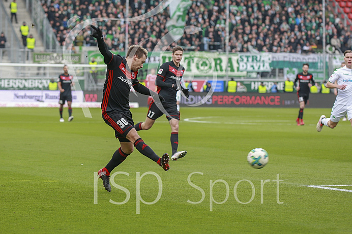 Fussball, 2. Bundesliga, Saison 2017/2018, 3.2.2018, FC Ingolstadt - SpVgg Greuther Fürth