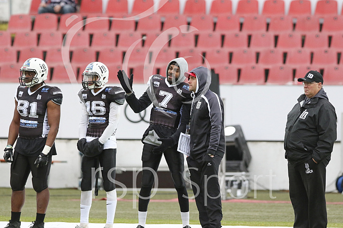 Football, GFL1, Saison 2019, Ingolstadt Dukes - Schwäbisch Hall - Spiel 1l - 04.05.2019