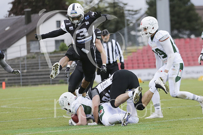 Football, GFL1, Saison 2019, Ingolstadt Dukes - Schwäbisch Hall - Spiel 1l - 04.05.2019