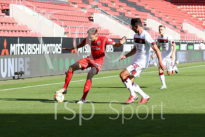 Fussball - 3. Bundesliga - Ingolstadt - Saison 2019/2020 - FC Ingolstadt 04 - 1. FC Nürnberg - Relegation Rückspiel - 11.07.2020 -  Foto: Ralf Lüger/rsp-sport.de