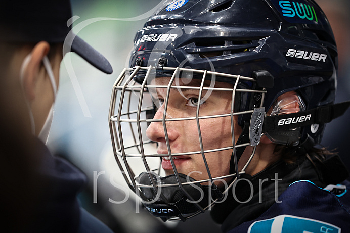 Eishockey - Nachwuchs U17 - Schüler Bundesliga - Punktspiel - Saison 2021/2022 - ERC Ingolstadt - Eisbären Regensburg - Foto: Ralf Lüger