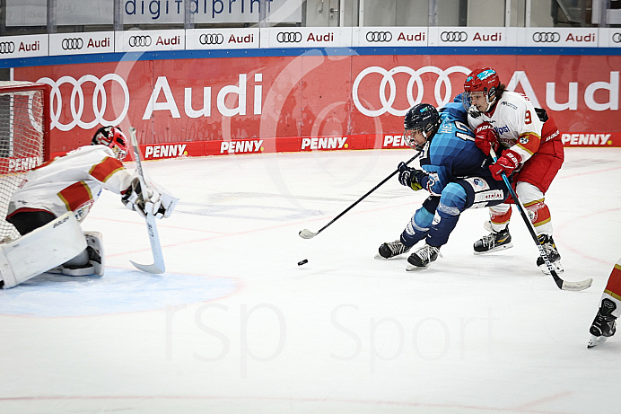 DNL - Eishockey - Saison 2021/2022  - ERC Ingolstadt - EV Landshut - Foto: Ralf Lüger