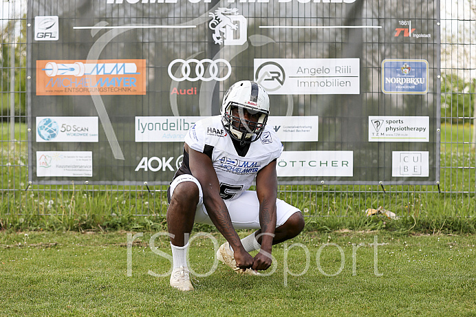 Football, Vorstellung der Importspieler, Saison 2022, Ingolstadt Dukes - 24.07.2021