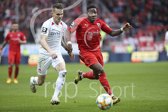 Fussball - 3. Bundesliga - Ingolstadt - Saison 2019/2020 - FC Ingolstadt 04 - M1. FC Kaiserlautern - 01.02.2020 -  Foto: Ralf Lüger