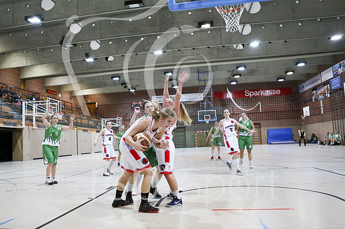 Frauen Basketball Bayernliga BYLDS - Saison 2017/2018 - MSG Ingolstadt/Etting - SSV Schrobenhausen Green Devilds  -  Foto: Ralf Lüger