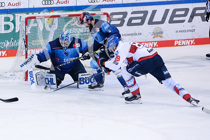 Eishockey - Herren - DEL - Saison 2020/2021 -   ERC Ingolstadt - Adler Mannheim - Foto: Ralf Lüger