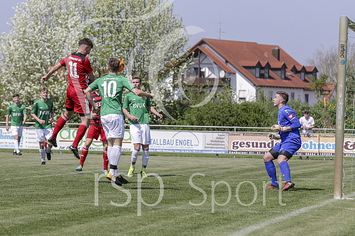 Fussball, Bayernliga, A-Junioren - Saison 2017/2018 - FC Ingolstadt 04 - FC Schweinfurt 05 - 21.4.2018